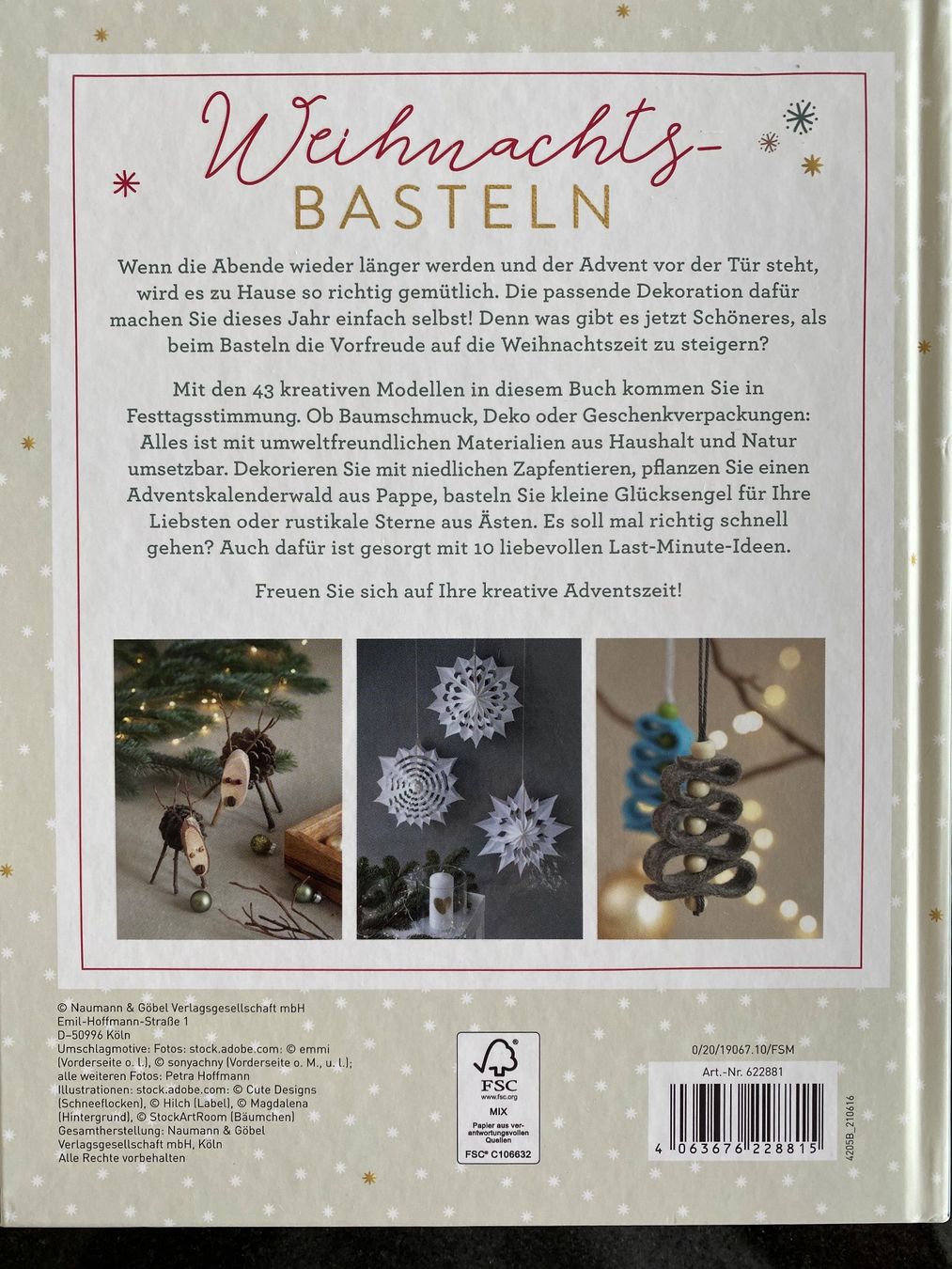Libri: Buch - Weihnachts-Basteln – Nuovo (secondo la descrizione) da Meisterschwanden venduto da Lapins2019 1