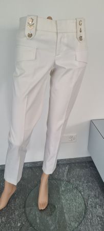 Gucci Hosen GR XS IT 40 weiß
