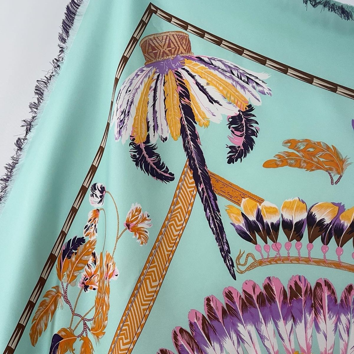 Foulard & Sciarpe: ANNI CARLSSON Silk Scarf – Nuovo (secondo la descrizione) da Emmen venduto da Avviivva_Com2023 3