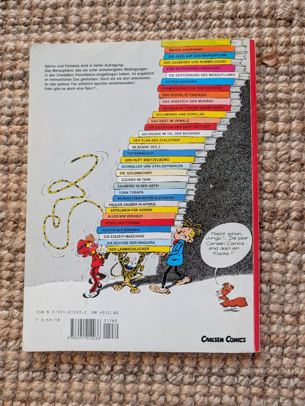 BD: Comic Spirou Fantasio Marsupilami – D'occasion à Nänikon par Haexli_70 3