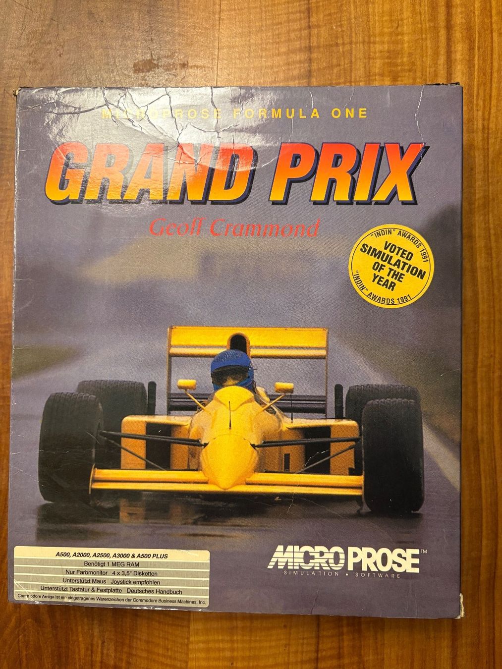 Giochi: Amiga Spiel: Microprose Formula One Grand Prix – Usato da Niederhasli venduto da Manuf0