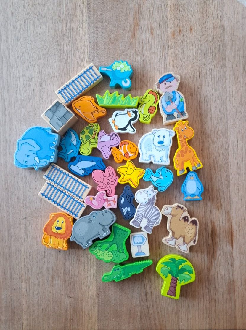 Haba Giocattoli: Holzfiguren Zoo-Tiere – Usato da Auw venduto da Tschei-Pi