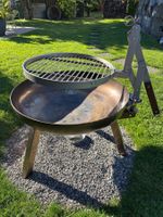 Exklusive Feuerschale aus Edelstahl 'GRILLOMARIO'