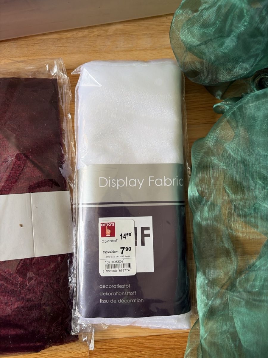 Tessuti: Gemischte Dekorative Stoff,  150x300cm neuwertig – Usato da Herisau venduto da Camelia01 2