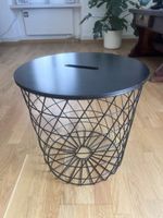 2 × IKEA KVISTBRO Side Tables / Storage Tables – Black – Exc