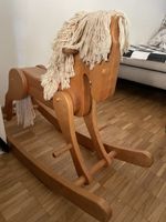 Nostalgisches Schaukelpferd aus Holz, Top Zustand!
