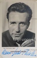Hans-Peter Thielen (1920-2012) Schauspieler - Autogramm