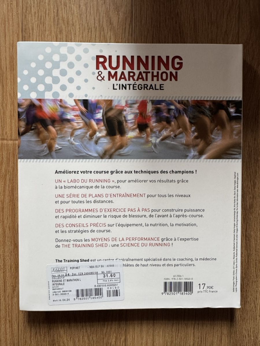 Libri: Running & Marathon L'intégrale Courir plus vite, courir plus – Nuovo e nell'imballaggio originale da Yverdon-les-Bains venduto da nat_hk6v 1