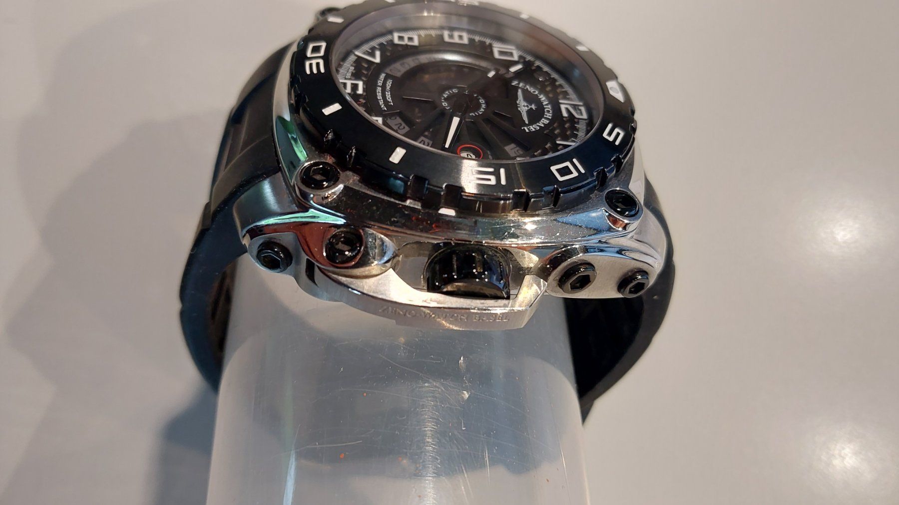 Zeno Orologi: Zeno Watch Basel Mistery Square Automatic – Usato da Altendorf venduto da jdj_ynv7 5