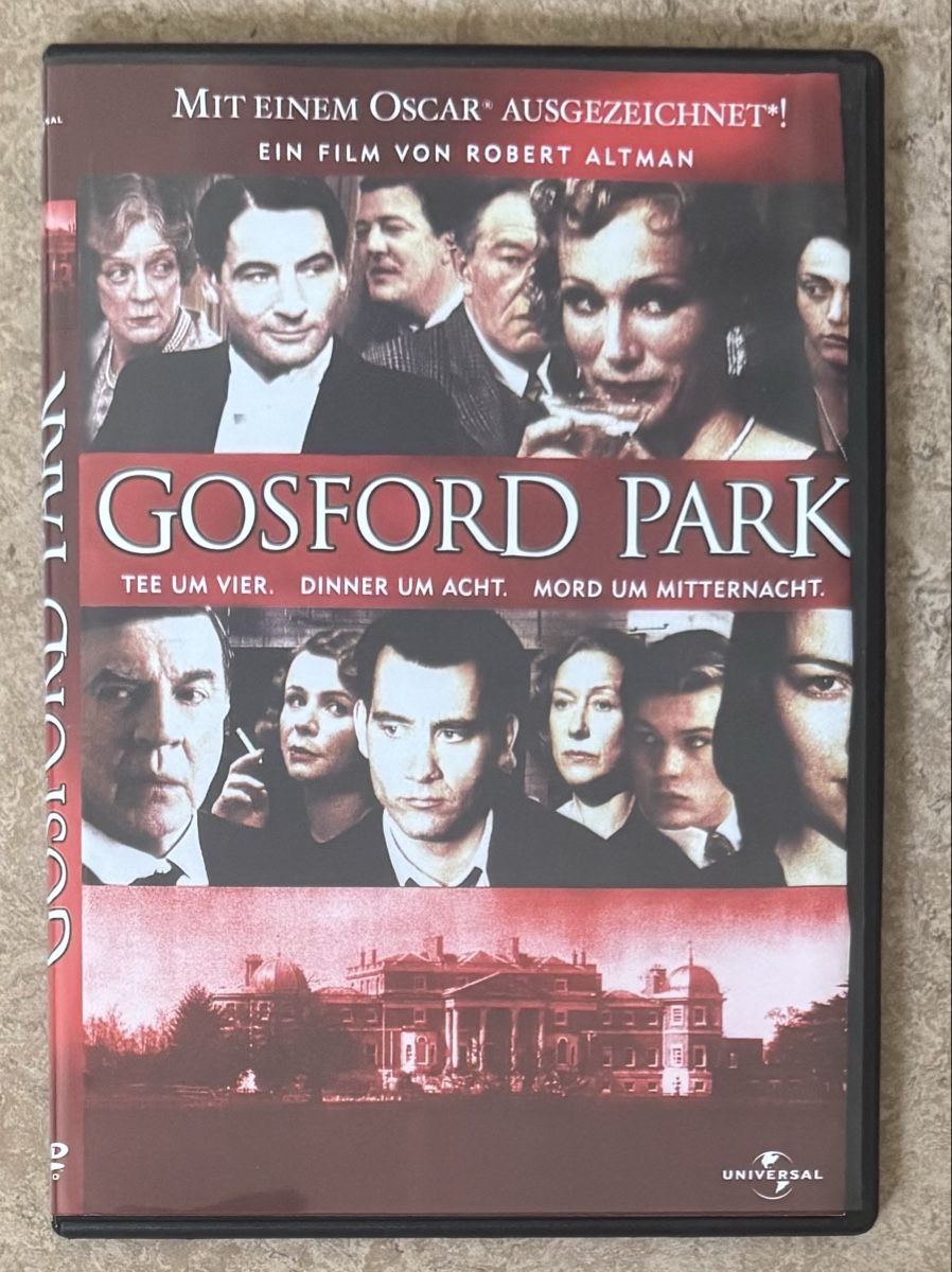 Tutti i DVDs: GOSFORD PARK  – Nuovo (secondo la descrizione) da Dietikon venduto da AndreaSch01