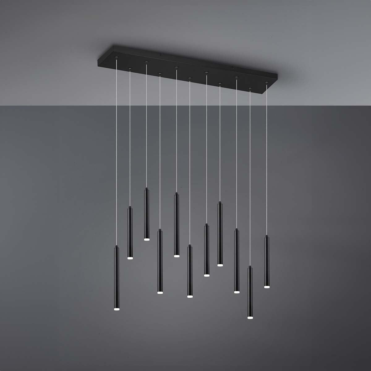 Lampadari & plafoniere: LED Pendelleuchte, Schwarz, 115 x 15 cm – Nuovo (secondo la descrizione) da Kreuzlingen venduto da Smart-Light 3