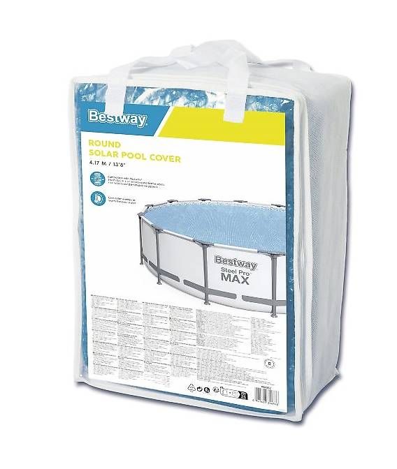 Bestway Piscine: Solar Poolabdeckung rund 417 cm – Nuovo e nell'imballaggio originale da Kestenholz venduto da Beam 1