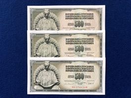 Belgrad 1970/78/81 - Dinar - TESLA - UNC