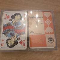 Spielkarten ASS Rommé Canasta mit Anleitung guter Zustand