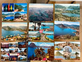 Lugano - 30 X Cartes postales anciennes couleurs