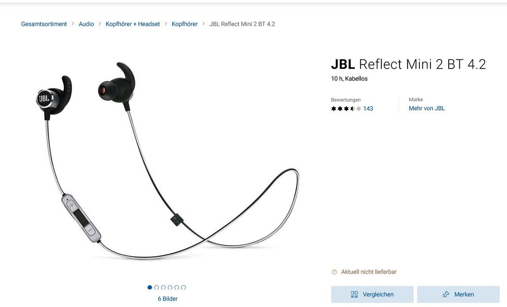 JBL REFLECT MINI 2 | Kaufen auf Ricardo