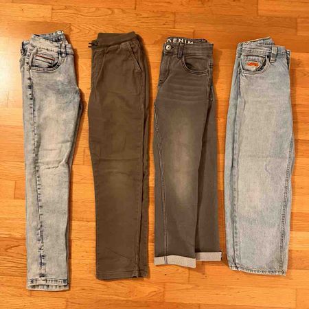 4 Jungen Jeans Set verschiedene Modelle Grösse 152