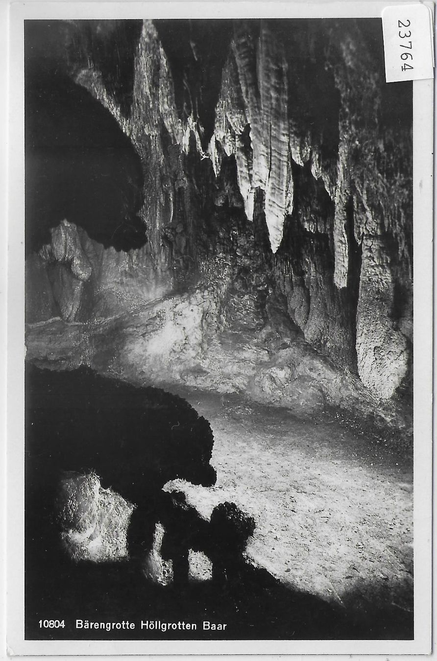 Cartoline postali: Bärengrotte Höllgrotte Baar – Antico da Ettingen venduto da Kartenplanet