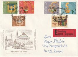 Tag der Briefmarke 1982, Reinach, Umschlag