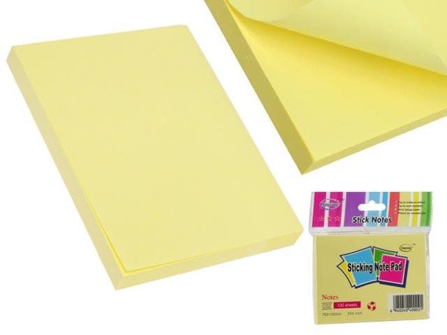 Blocchi: Haftnotizen  76 x 100 mm 100 Blatt – Nuovo e nell'imballaggio originale da Spreitenbach venduto da mario-shop.xs