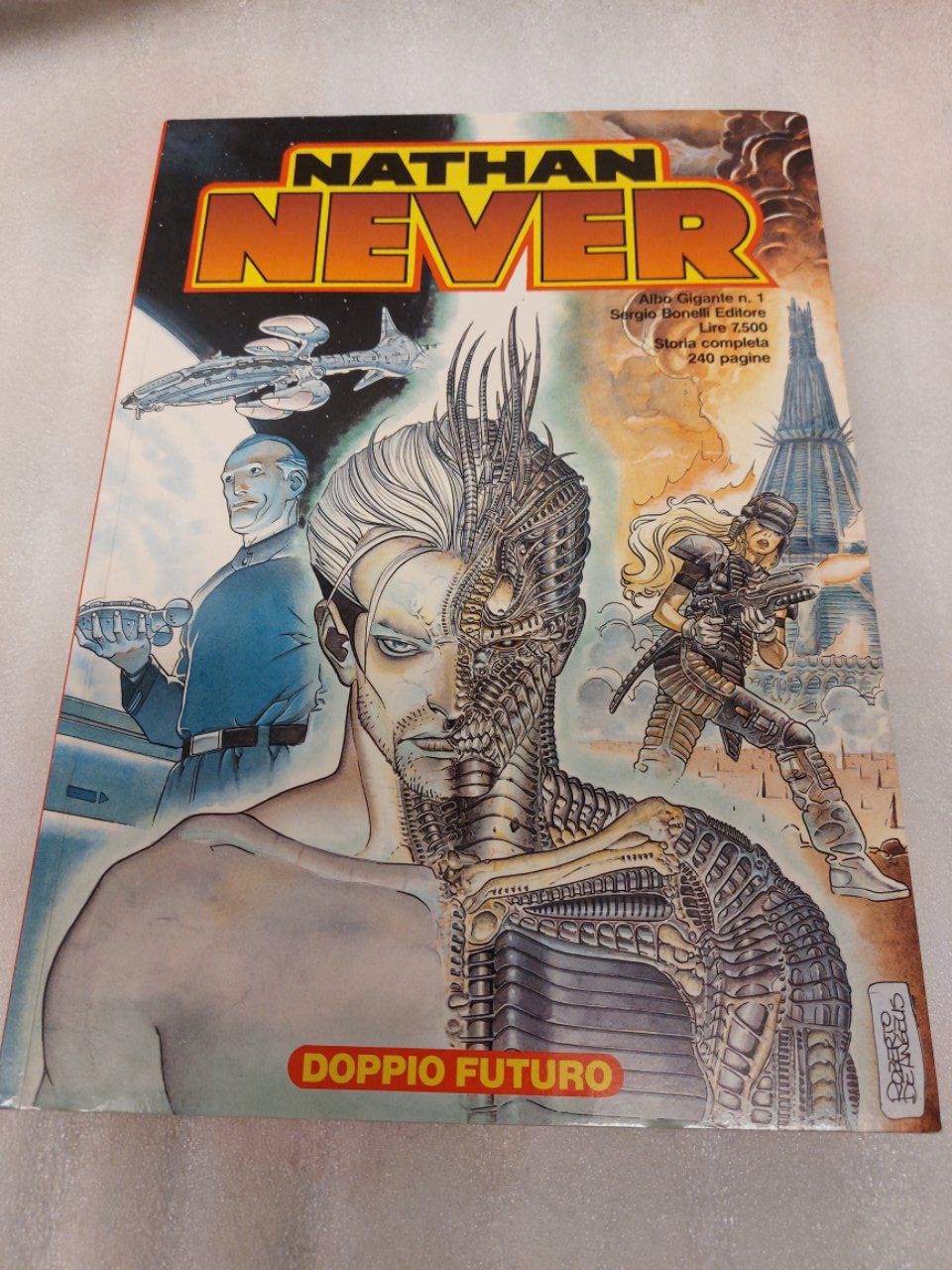 Fumetti: Nathan Never N.1 - Sergio Bonelli Editore 1995 – Usato da Pambio Noranco venduto da Pol69