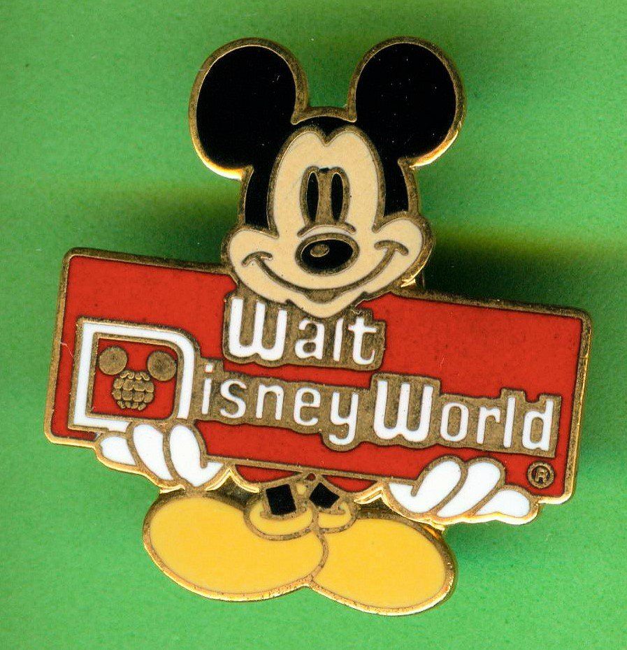 Disney Placchette & Badge: DISNEY  Walt Disney World  Mickey Maus – Usato da Winterthur venduto da Sammleroase