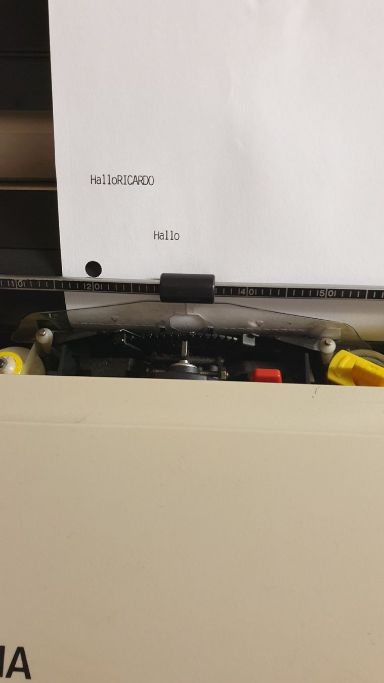 Macchine da scrivere: OLYMPIA electronic compact Typenrad Schreibmaschine – Difettoso da Boniswil venduto da romeo4756 5