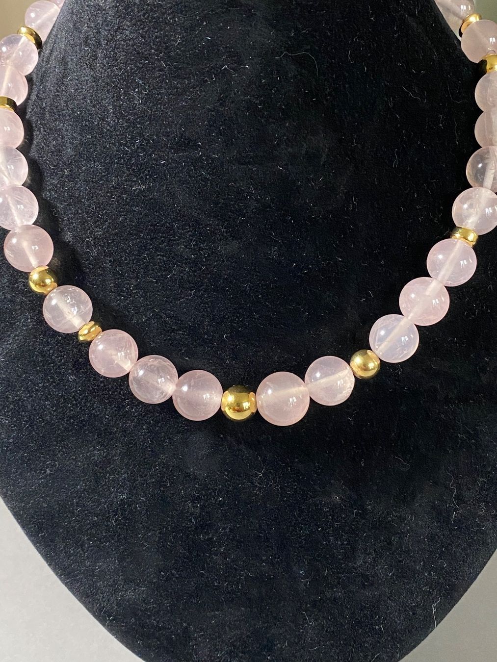 Catenine: 18K RosenQuarz  KETTE – Nuovo (secondo la descrizione) da Basel venduto da shorthills_2013 3