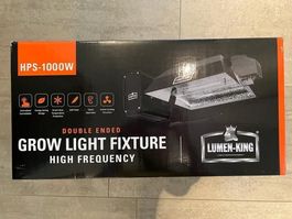Growlampe neuwertig Lumen-King Kompaktlampe