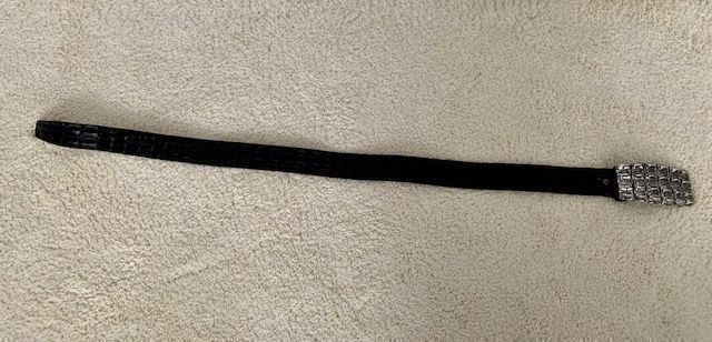 Cinture: Lopardo leather belt – Usato da Dallenwil venduto da ZD2019