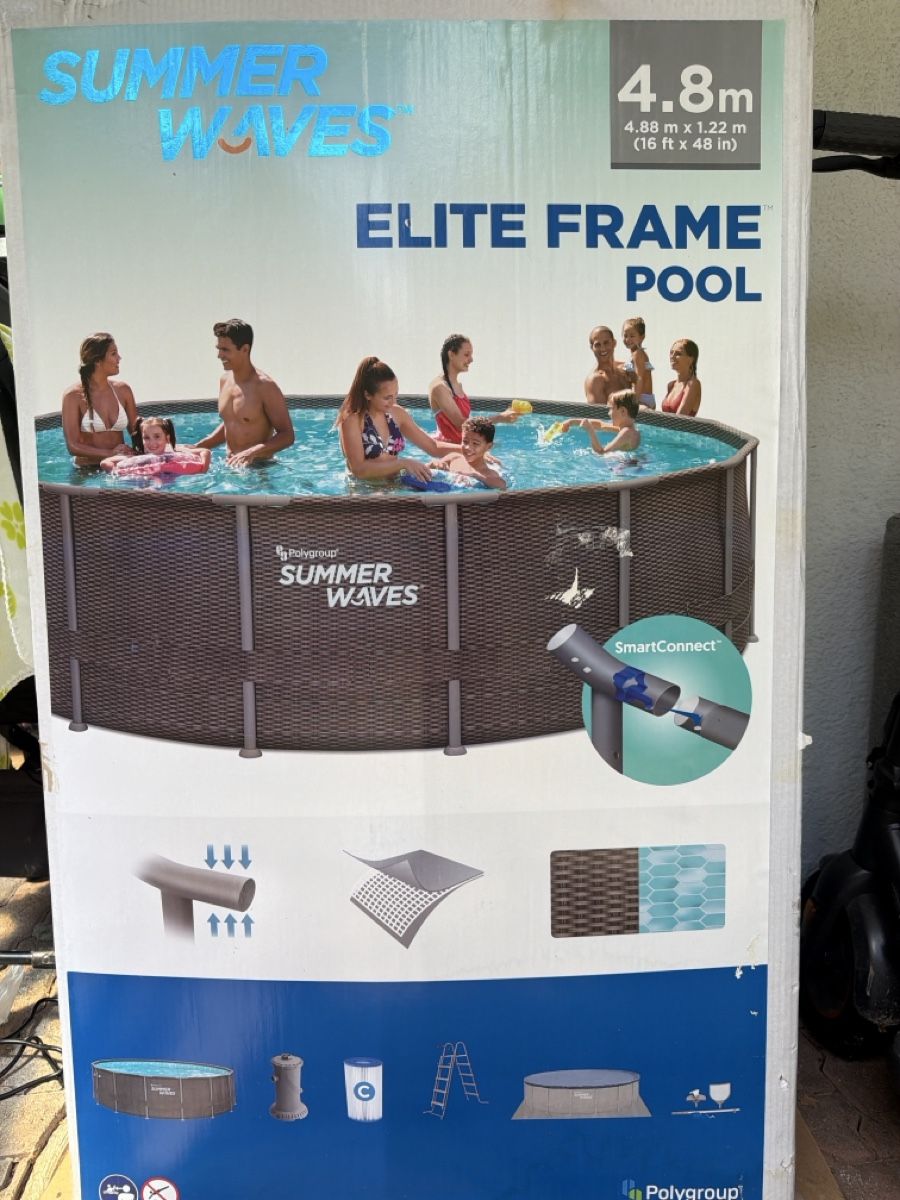 Schwimmbad: ELITE FRAME POOL – Neu und originalverpackt aus Fehraltorf von nejla2012