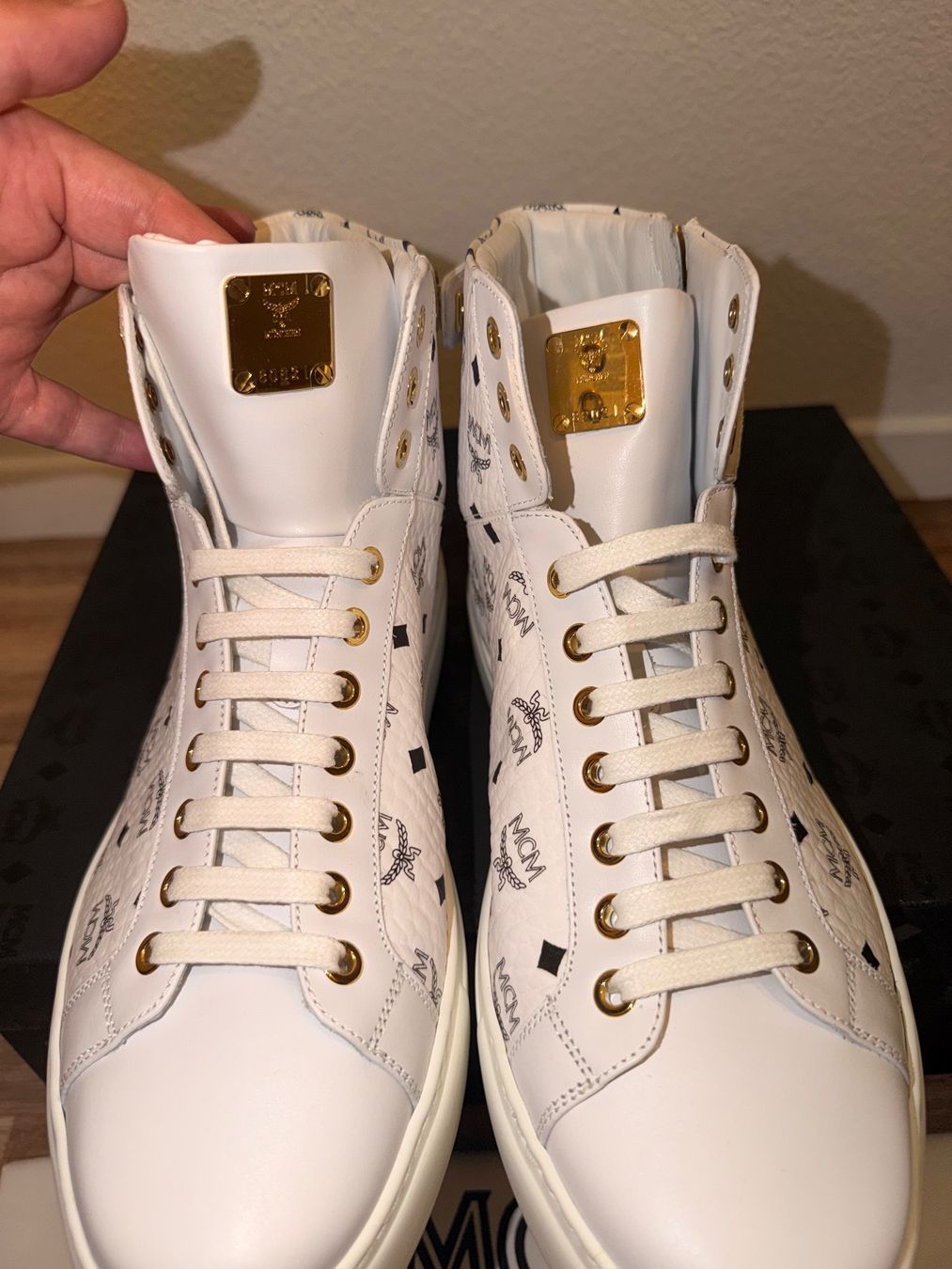 Mcm Herrenschuhe: MCM Sneakers NEU – Neu und originalverpackt aus Zug von mcm.v.i 4
