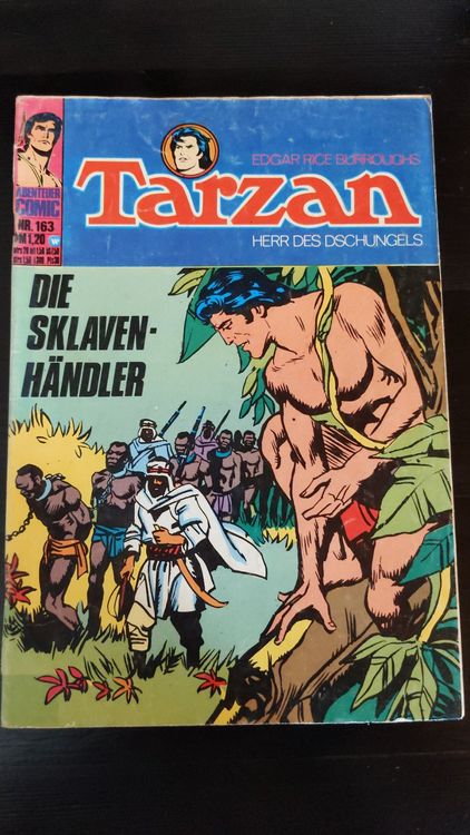 Tarzan Comic Nr. 163 von bsv Williams - Die Sklavenhändler (Gebraucht ...