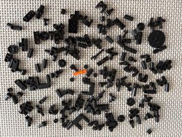 Lego Technik schwarz Verbinder Verbindungen LotP