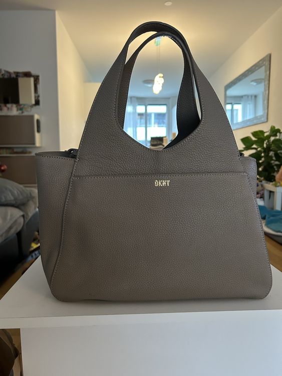 Sac Fourre-tout En Cuir Authentique DKNY - Occasion, Très Bon état - Totes & Shoppers