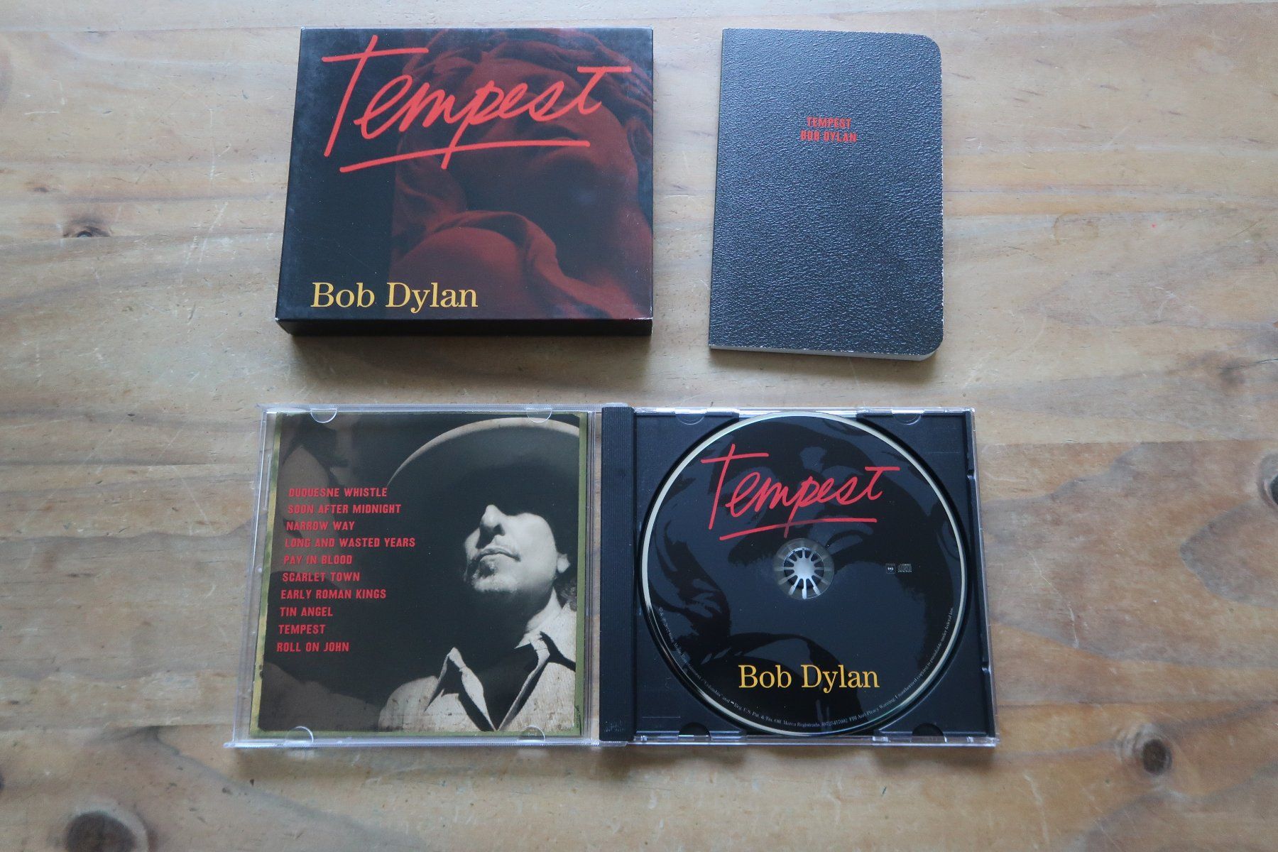 CD: BOB DYLAN - TEMPEST  - Deluxe Edition, Limited Edition - CD – Usato da Basel venduto da Patiscat 5