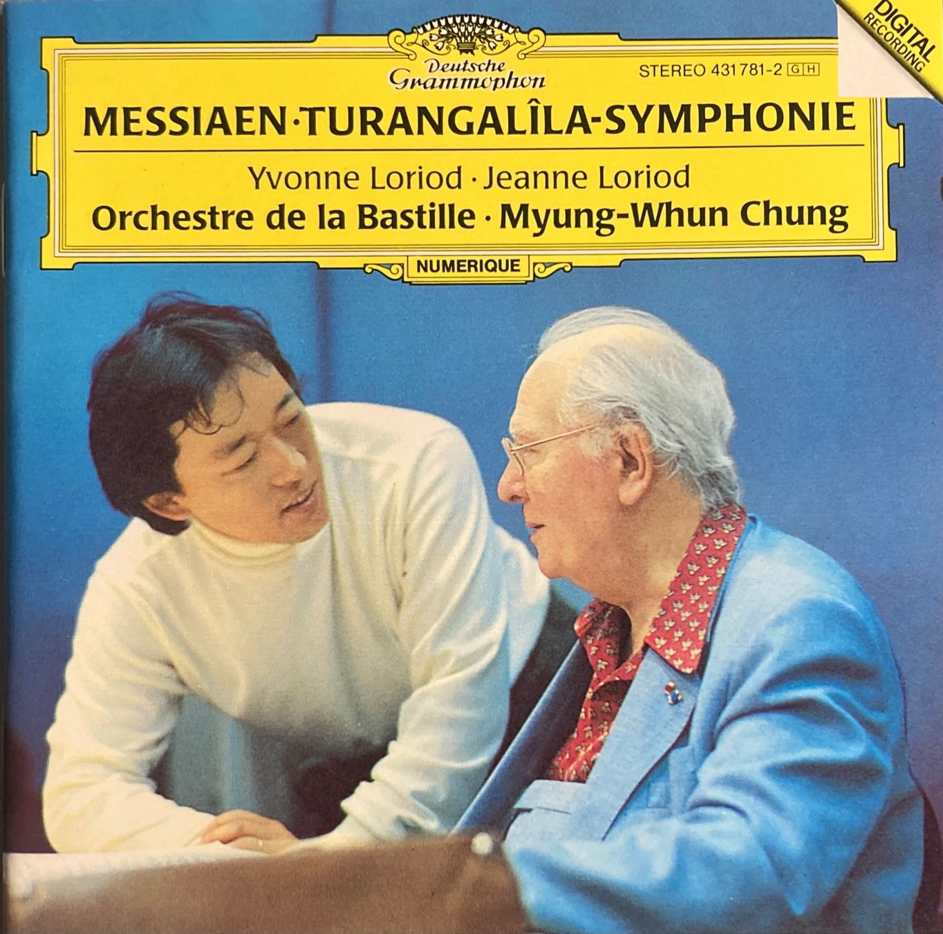 CD: MESSIAEN......- TURANGALILA - SYMPHONIE – Usato da Poliez-Pittet venduto da Newtown-Records