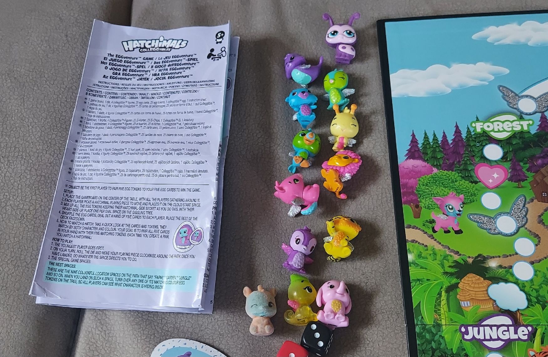Giochi: Hatchimals Eggventure Spiel mit 13 Figuren – Usato da Liestal venduto da swary007 2