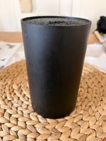 Messerblock rund schwarz universal guter Zustand