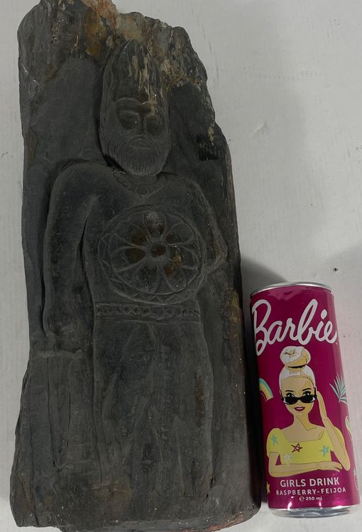 Katzenkopf Skulptur Schwarz - Handgeschnitzte Kristallstatue Deko