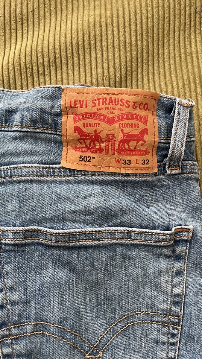 Levi's Jeans: Levis 502 Jeans Blau W 33 / L 32 – Usato da Luzern venduto da Calidru 2