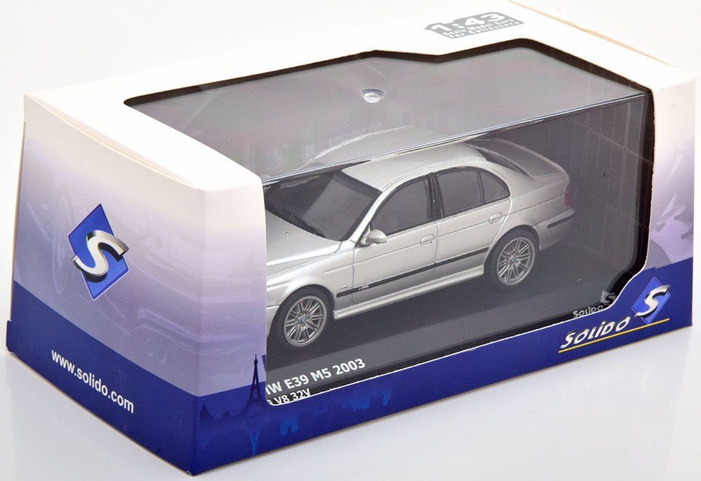 BMW M5 E39 5.0 V8 32V 2003 silber 1/43 Solido NEUHEIT | Kaufen auf Ricardo