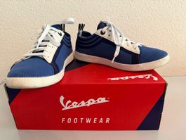 Vespa Sneaker Gr. 37, blau-weiss, ideal für den Sommer