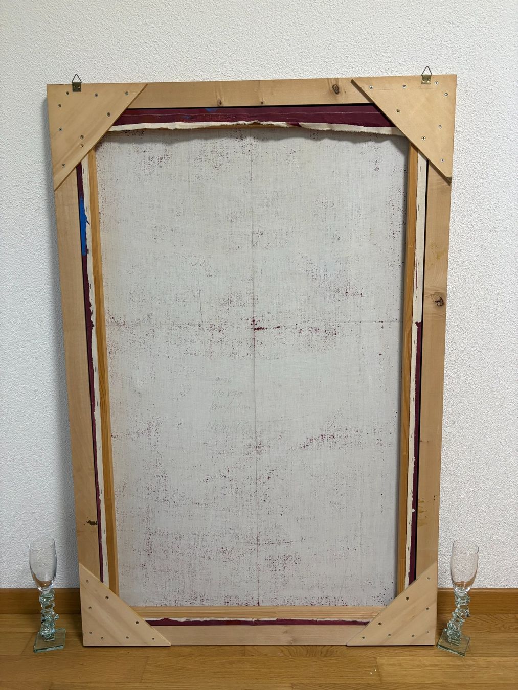 Gemälde: 78x118/ handgemaltes Acryl Gemälde – Gebraucht aus Ottenbach von TimelessEmotions. 9