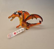 Feuriger, zweiköpfiger Drache  Bullyland Neu