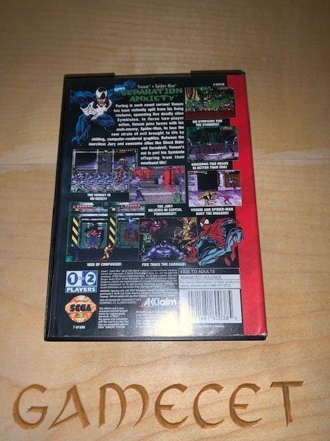 Sega Giochi: Separation Axiety Venom Spiderman Sega – Usato da Steinach venduto da Gamecet 2