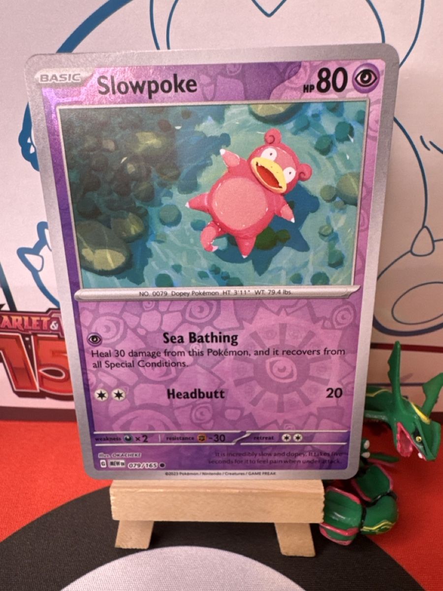 Pokémon Carte collezionabili: POKÉMON / Slowpoke / 151 / Reverse – Usato da Herzogenbuchsee venduto da TCG-High-Quality