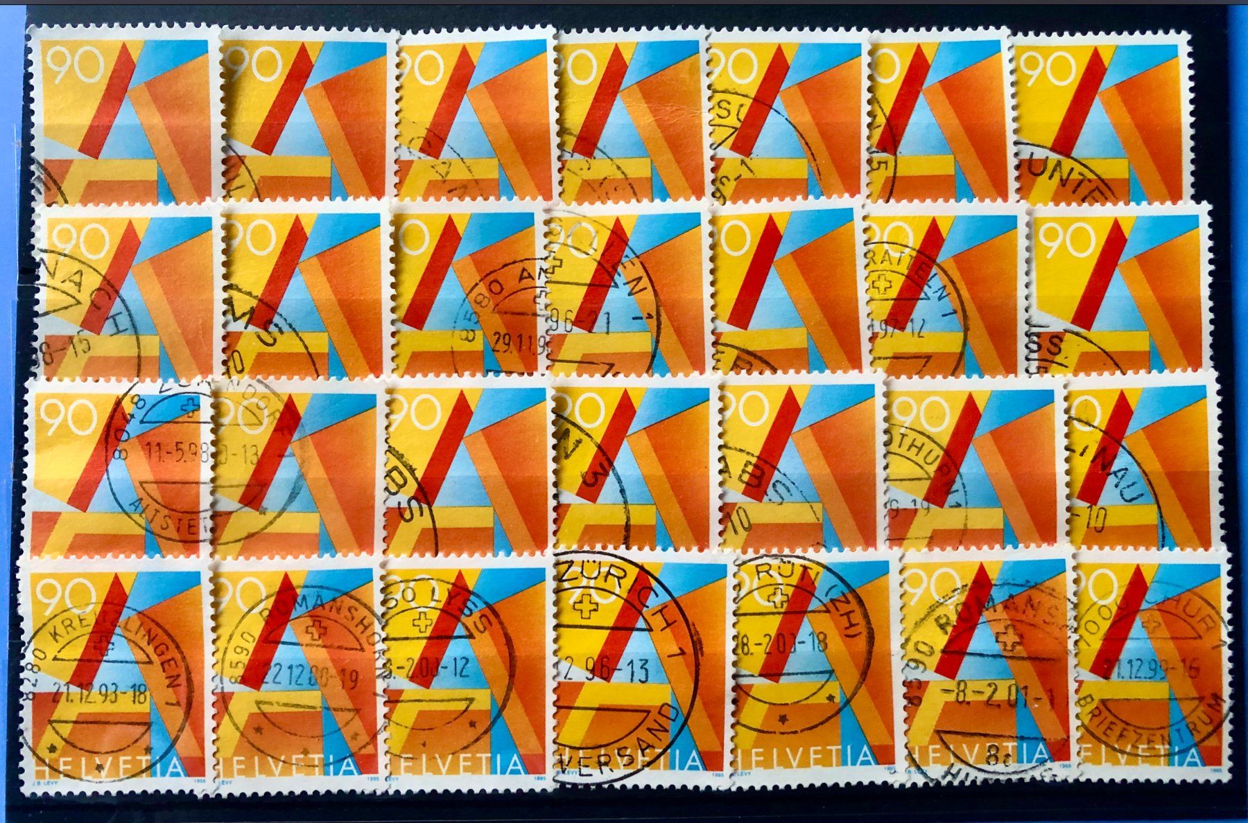 Tutti i francobolli: Nr.887 A-Post Marke Einzelausgabe mit Stempel    – Usato da Aarau venduto da Billa007
