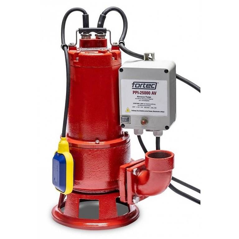 Pompe & Parti di ricambio: FORTEC PPI-25000 FÄKALIENPUMPE – Nuovo e nell'imballaggio originale da Rüthi (Rheintal) venduto da Toptool-2