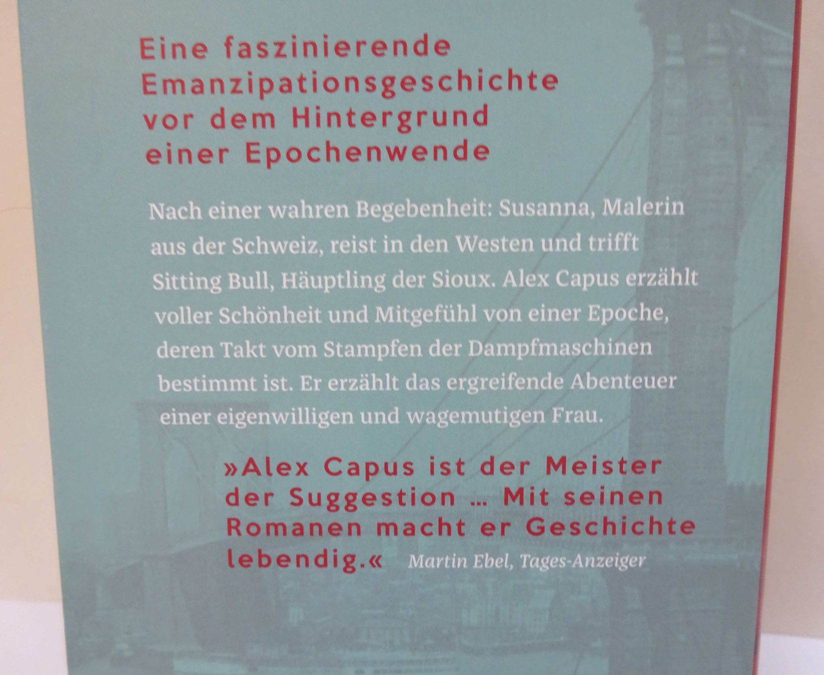 Libri: Alex Capus - 3x Romane – Usato da Zofingen venduto da Justizia_01 3